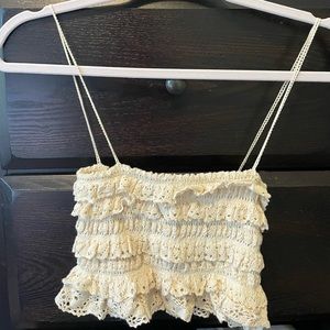 Zara Crocheted Top